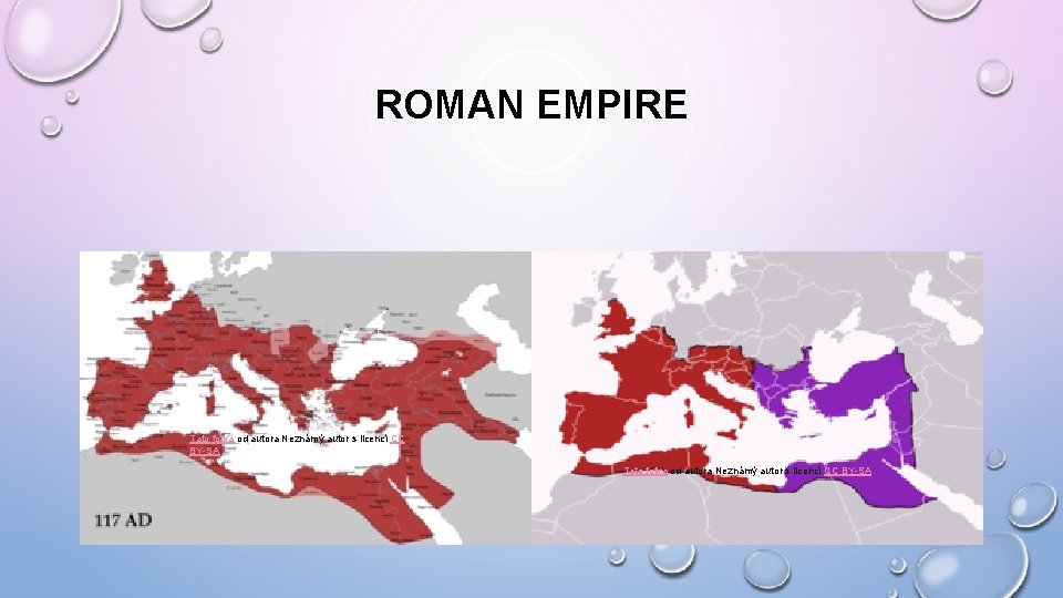 ROMAN EMPIRE Tato fotka od autora Neznámý autor s licencí CC BY-SA 