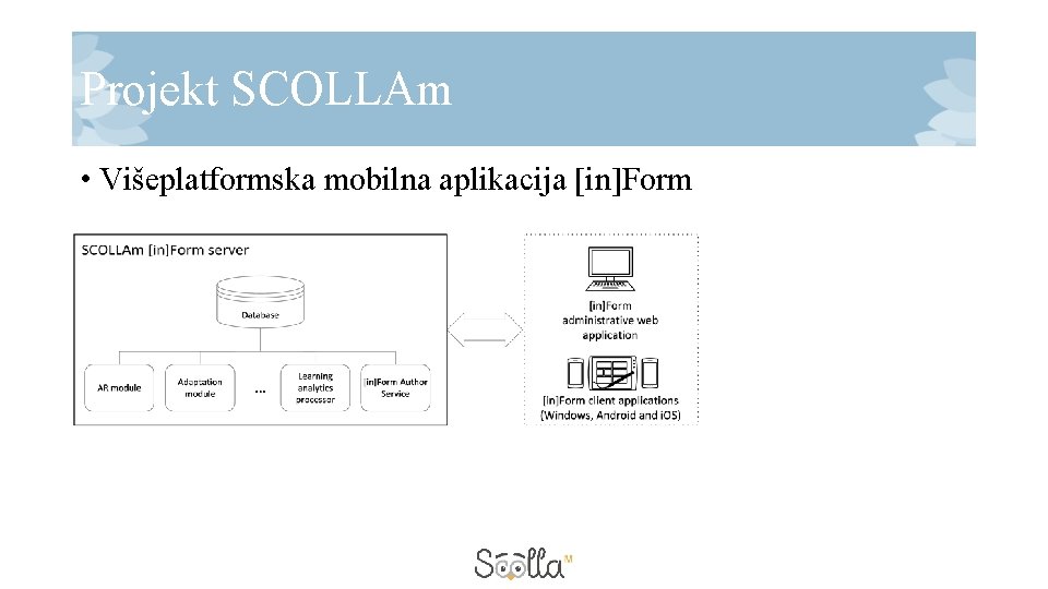 Projekt SCOLLAm • Višeplatformska mobilna aplikacija [in]Form 