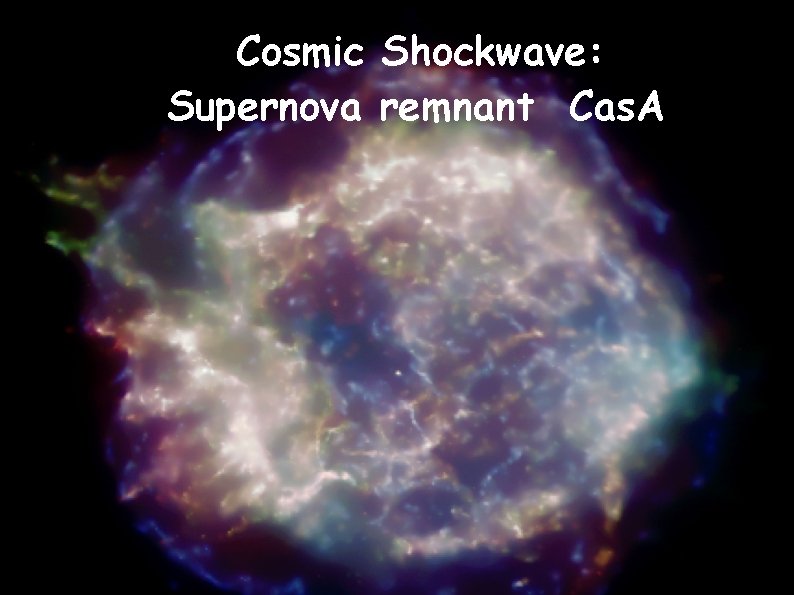 Cosmic Shockwave: Supernova remnant Cas. A 