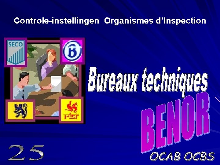Controle-instellingen Organismes d’Inspection 