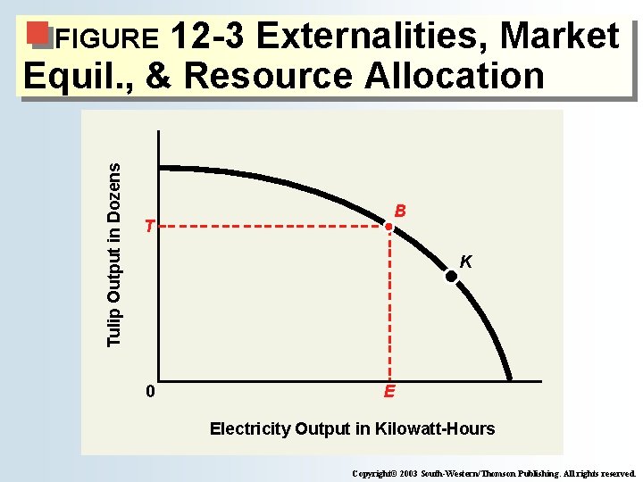 12 -3 Externalities, Market Equil. , & Resource Allocation Tulip Output in Dozens FIGURE