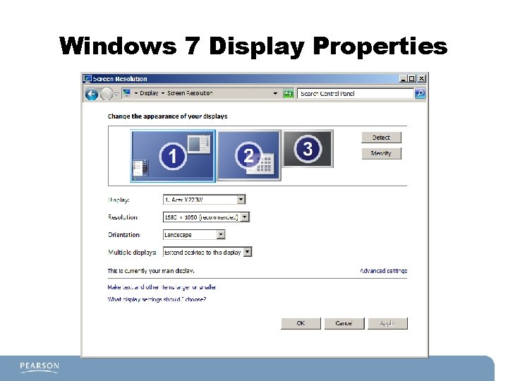 Windows 7 Display Properties 