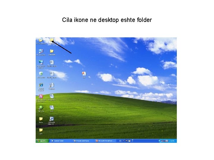 Cila ikone ne desktop eshte folder 