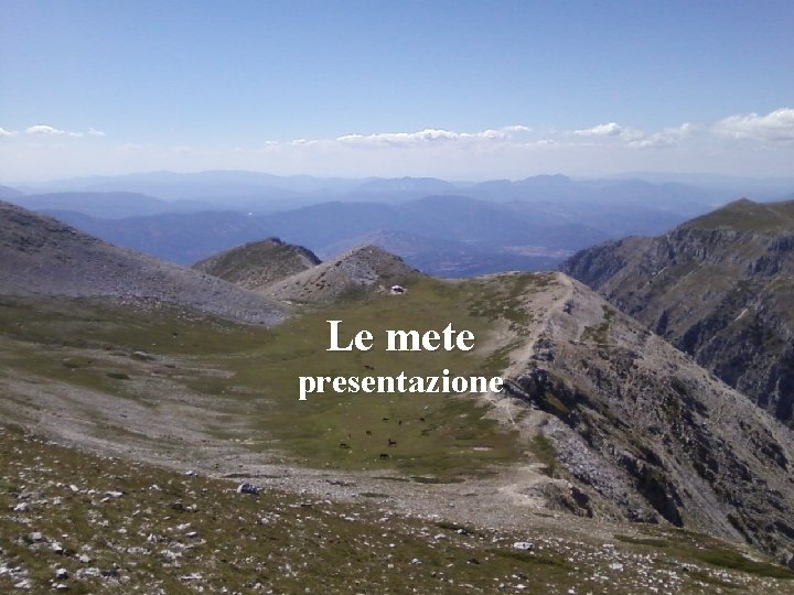 Le mete presentazione 