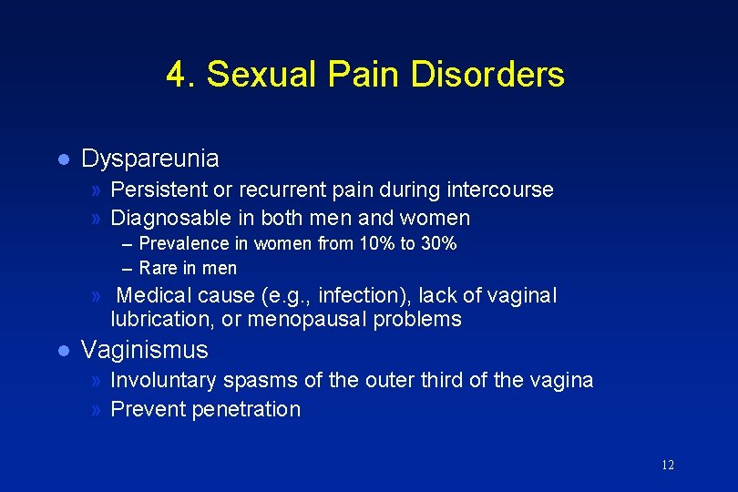 Pareunia Power Point Lecture Notes Presentation Chapter 13 Sexual