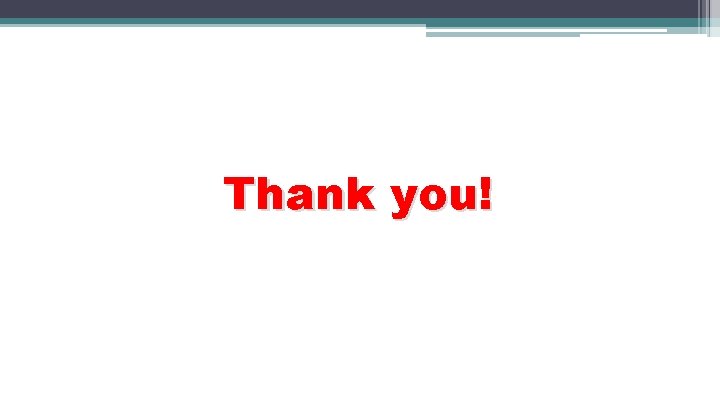 Thank you! 