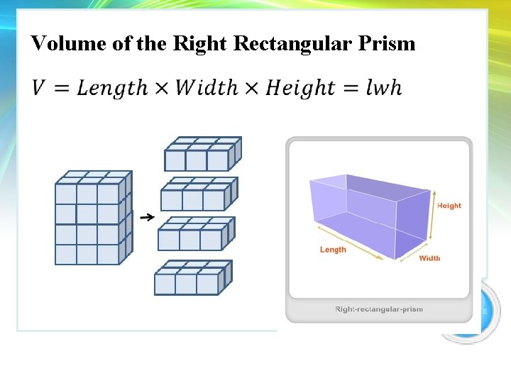 Volume of the Right Rectangular Prism 