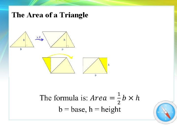 The Area of a Triangle 