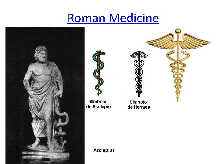 Roman Medicine Asclepius 