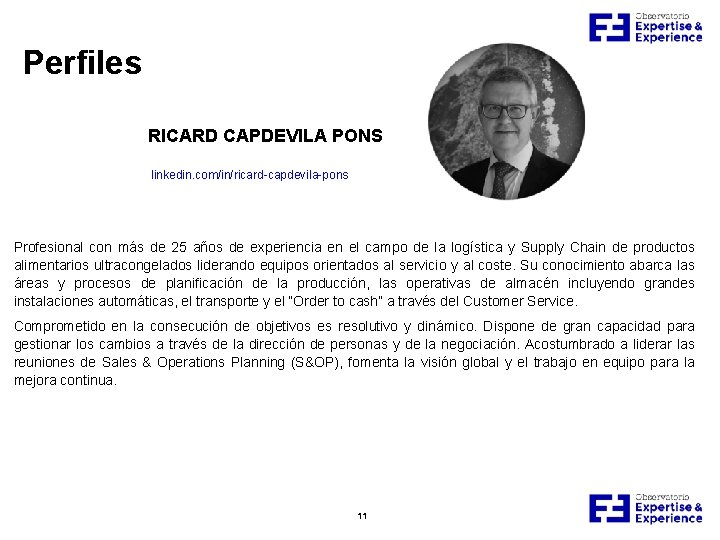 Perfiles RICARD CAPDEVILA PONS linkedin. com/in/ricard-capdevila-pons Profesional con más de 25 años de experiencia
