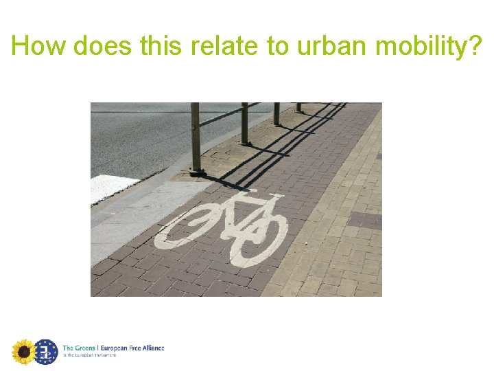 How does this relate to urban mobility? 