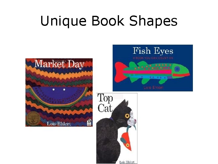 Unique Book Shapes 