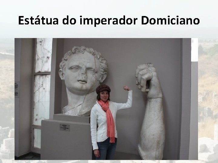 Estátua do imperador Domiciano Estátua do imperador Domiciano