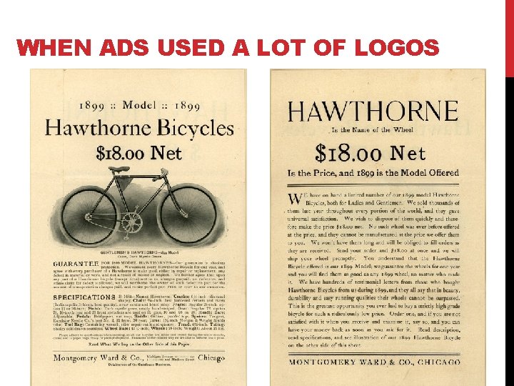 WHEN ADS USED A LOT OF LOGOS 