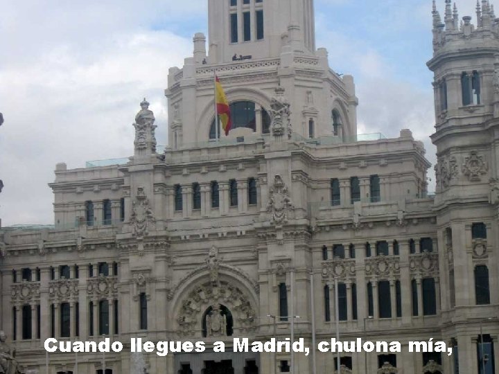 Estación del Norte-1947 Cuando llegues a Madrid, chulona mía, 