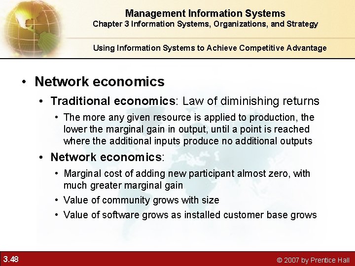 Management Information Systems Chapter 3 Information Systems, Organizations, and Strategy Using Information Systems to Management Information Systems Chapter 3 Information Systems, Organizations, and Strategy Using Information Systems to