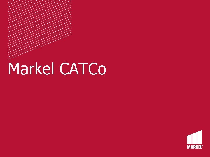 Markel CATCo 