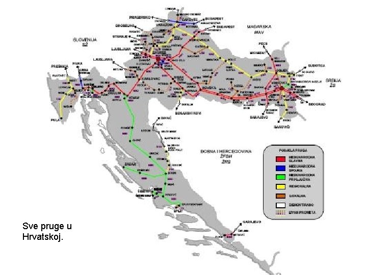 Sve pruge u Hrvatskoj. 