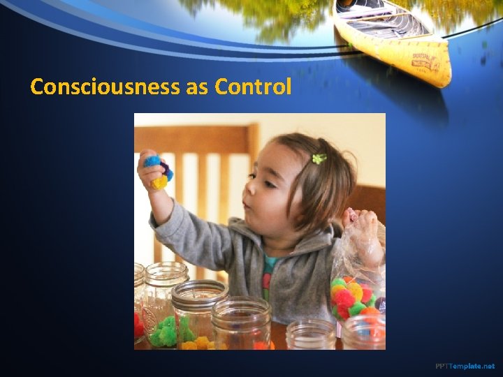 Consciousness as Control 