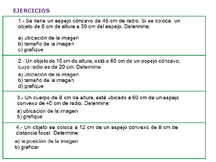 EJERCICIOS 