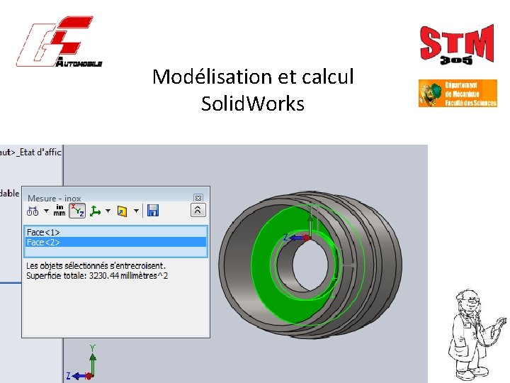 Modélisation et calcul Solid. Works 