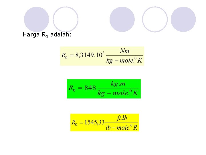 Harga R 0 adalah: 