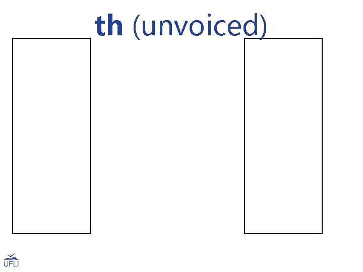 with th (unvoiced) thin math Seth Beth thick moth thud path bath 