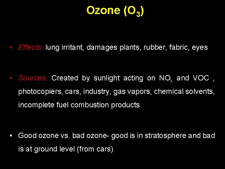 00: 30 • Ozone (O 3) Percent Complete 100% i. Respond Question Master Effects: