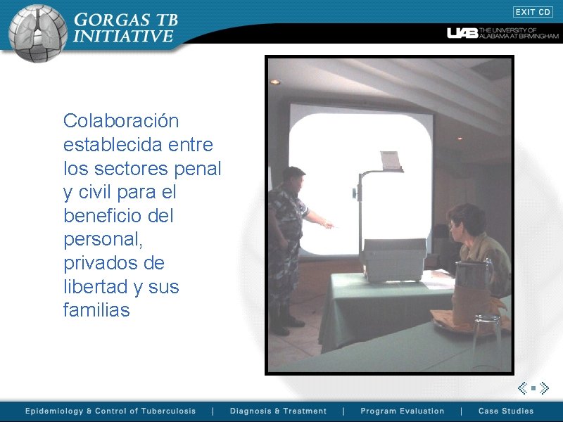 Colaboración establecida entre los sectores penal y civil para el beneficio del personal, privados