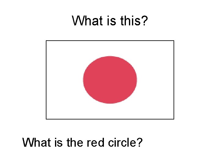 What is this? What is the red circle? 
