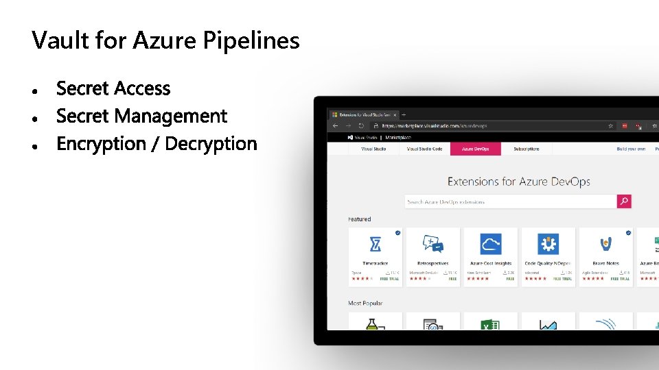 Vault for Azure Pipelines Vault for Azure Pipelines