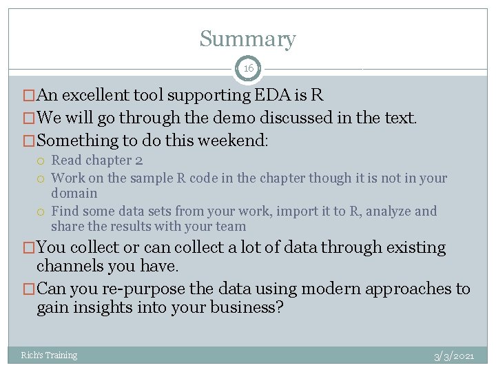 Data Science Process 1 CHAPTER 2 Richs Training