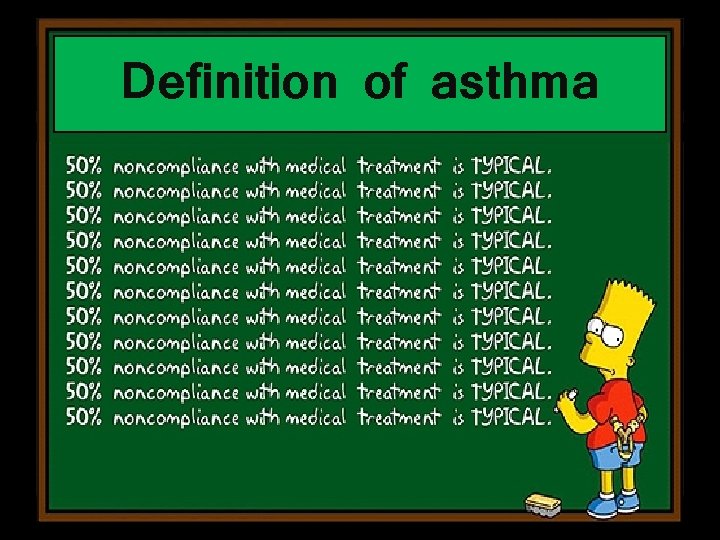 Definition of asthma 3 