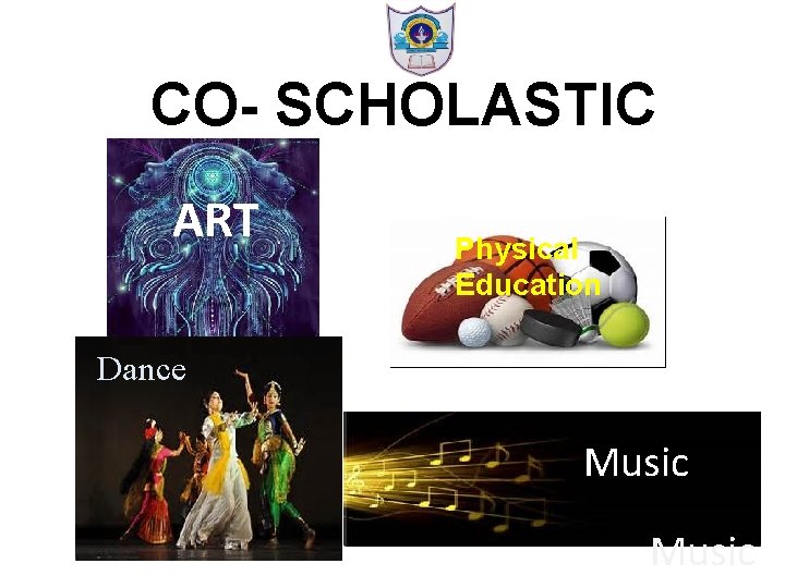 CO- SCHOLASTIC ART Physical Education Dance Music 