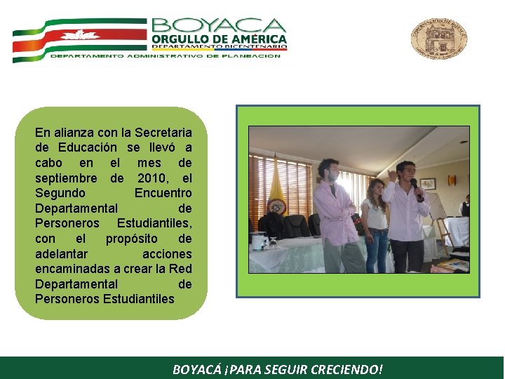 En alianza con la Secretaria de Educación se llevó a cabo en el mes