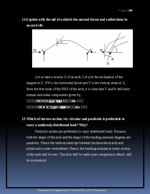 P a g e | 203 14. Explain with the aid of a sketch P a g e | 203 14. Explain with the aid of a sketch