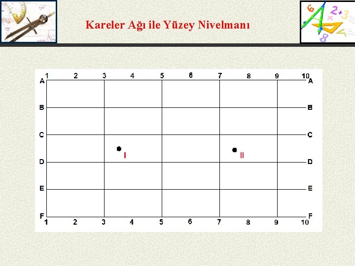 Kareler Ağı ile Yüzey Nivelmanı 