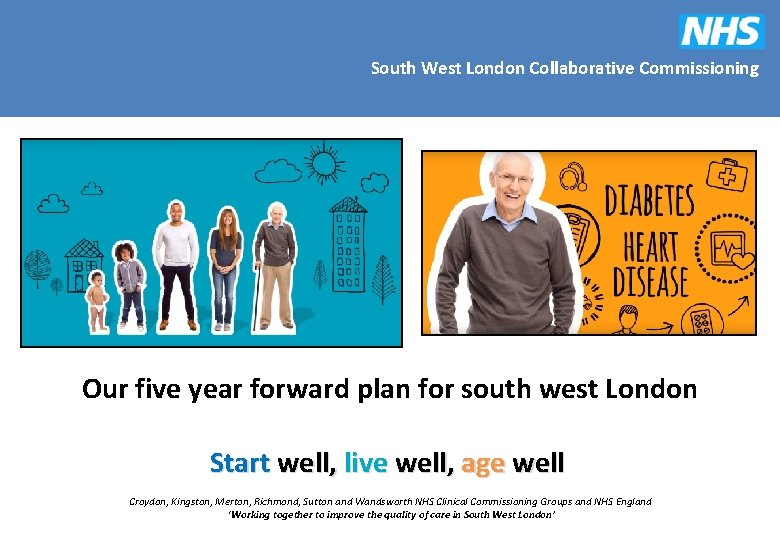 South West London Collaborative Commissioning Our five year forward plan for south west London