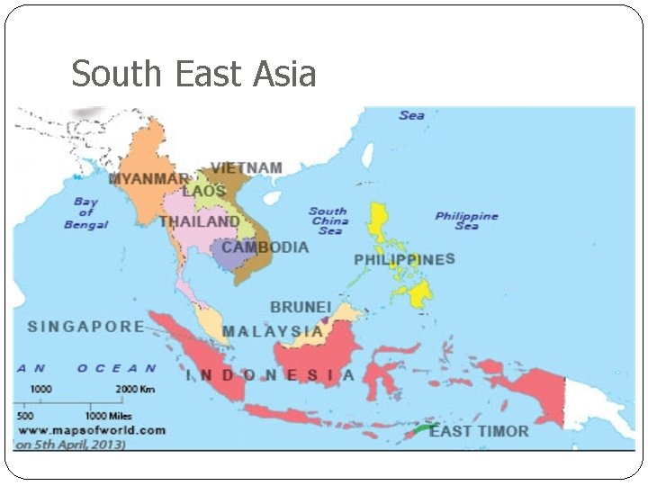 South East Asia 