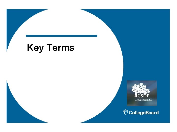 Key Terms 