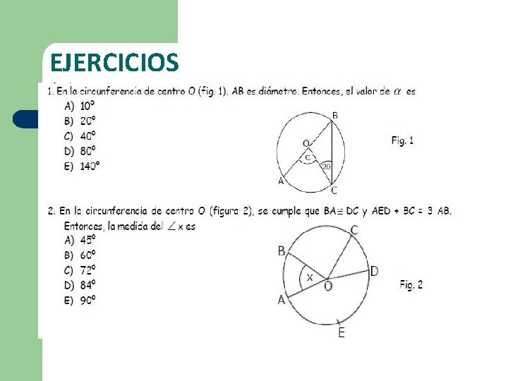 EJERCICIOS EJERCICIOS