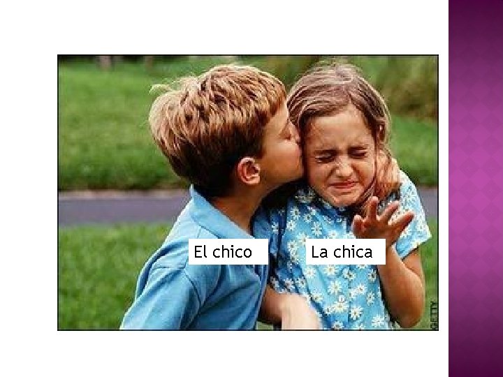 El chico La chica 