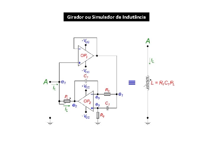 Girador ou Simulador de Indutância 