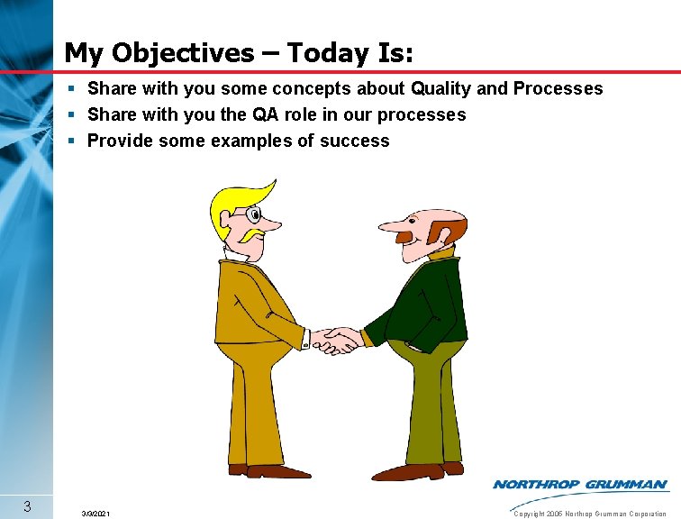 My Objectives – Today Is: § Share with you some concepts about Quality and