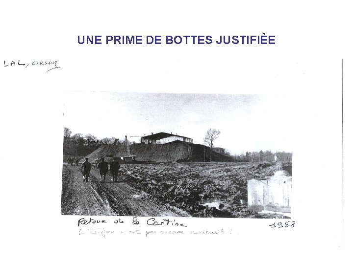 UNE PRIME DE BOTTES JUSTIFIÈE 