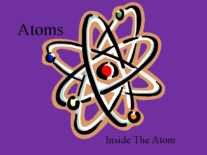 Atoms Inside The Atom Atoms Inside The Atom