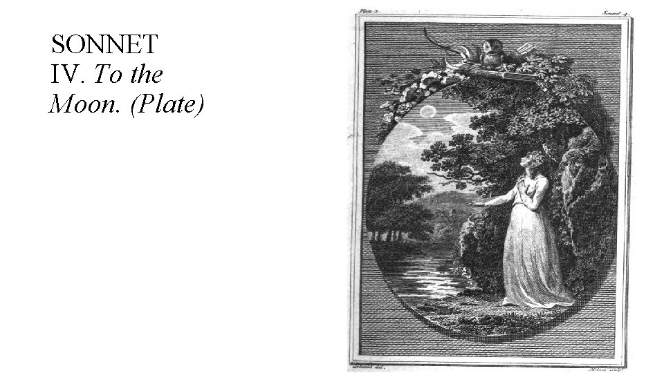 SONNET IV. To the Moon. (Plate) 