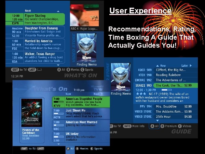 User Experience Recommendations, Rating, Time Boxing A Guide That Actually Guides You! 