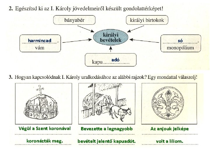 só harmincad adó Végül a Szent koronával Bevezette a legnagyobb Az anjouk jelképe koronázták