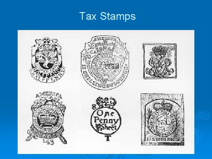 Tax Stamps 